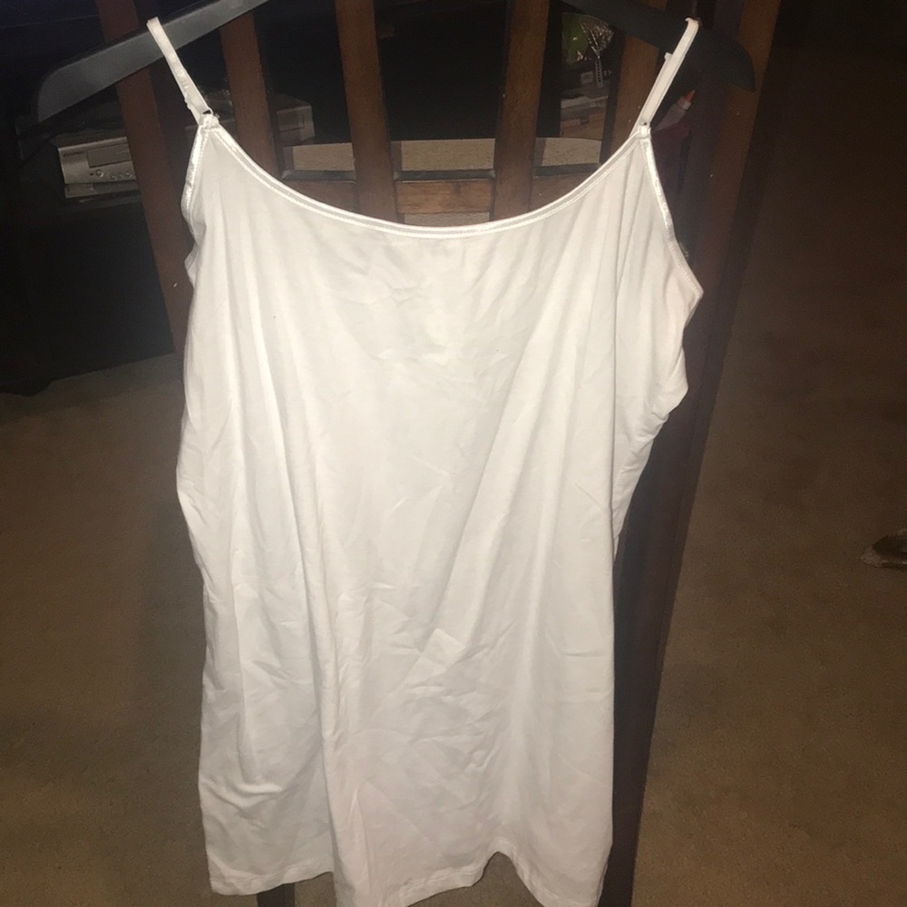 White tank top